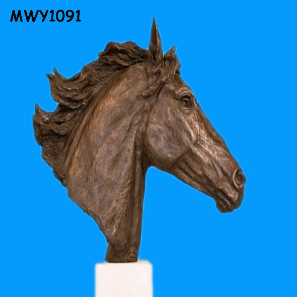 Resin Horse Head