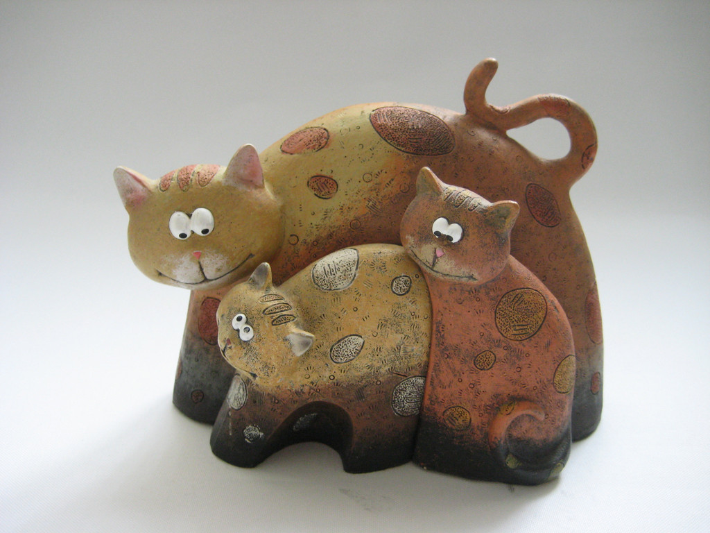 lovely cat statues